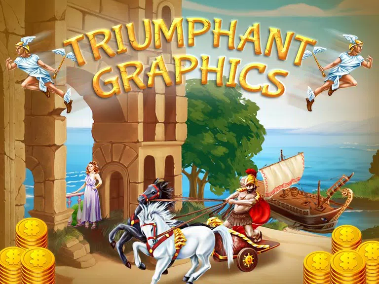 Rome Slots Casino Machine screenshot