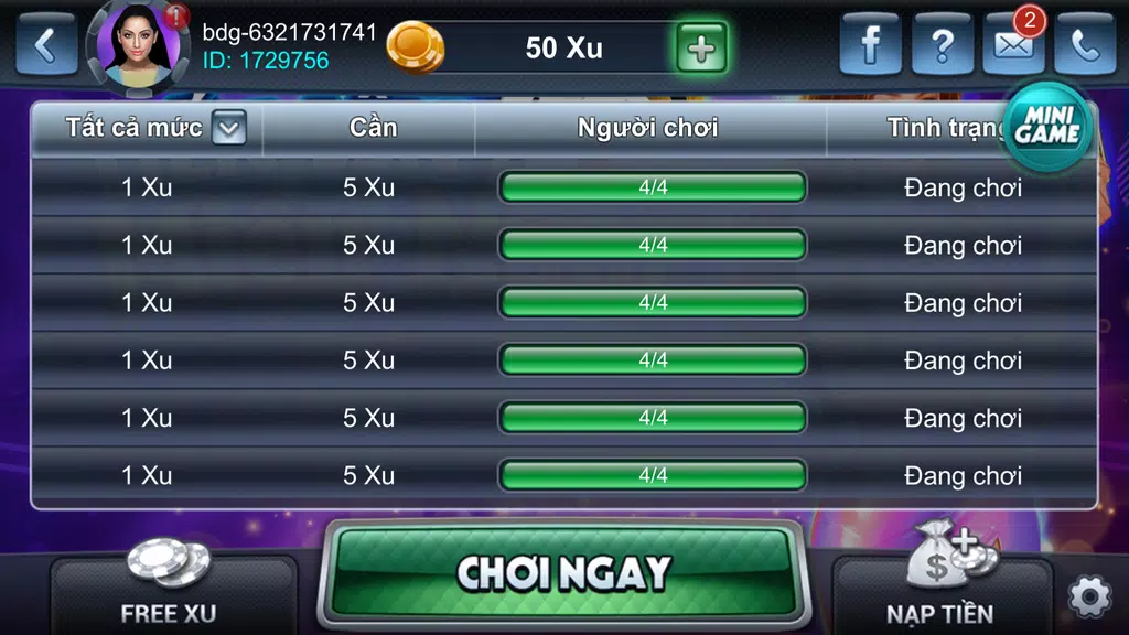 Danh Bai Doi Thuong 2018 - Game Bai Doi Thuong screenshot