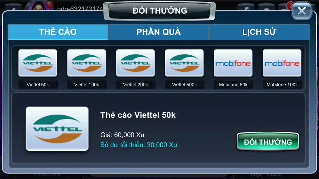 Danh Bai Doi Thuong 2018 - Game Bai Doi Thuong screenshot