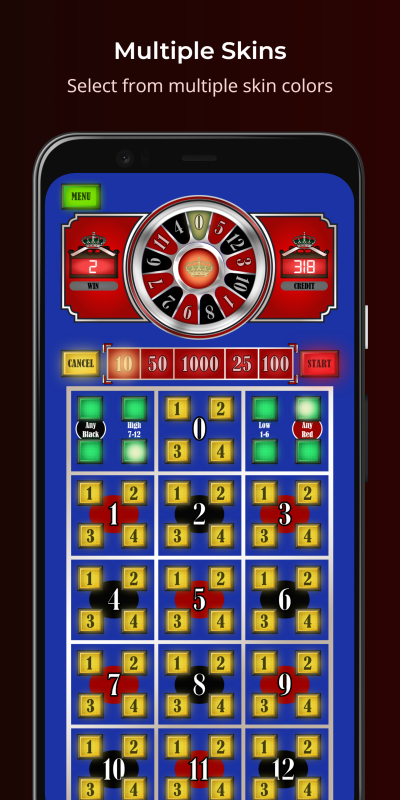 Bergmann Roulette screenshot