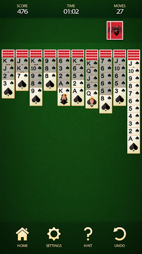 Spider Solitaire - Free Card Game screenshot