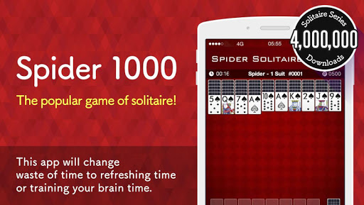Spider 1000 - Solitaire Game screenshot