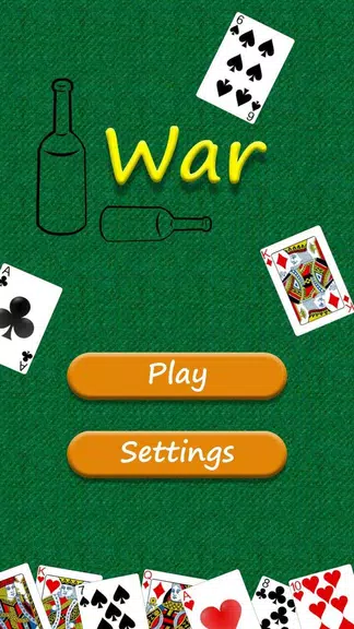 War - card game screenshot