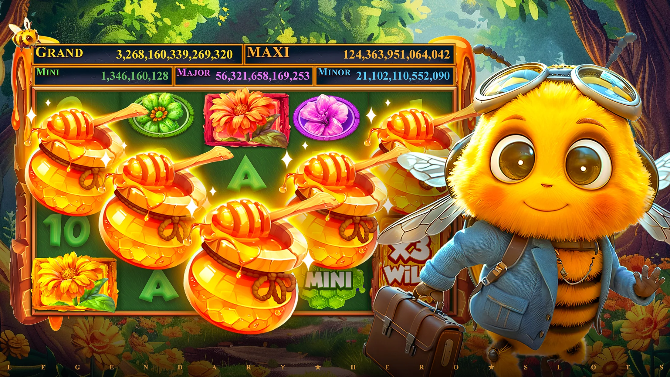 Legendary Hero Slots - Casino Mod screenshot