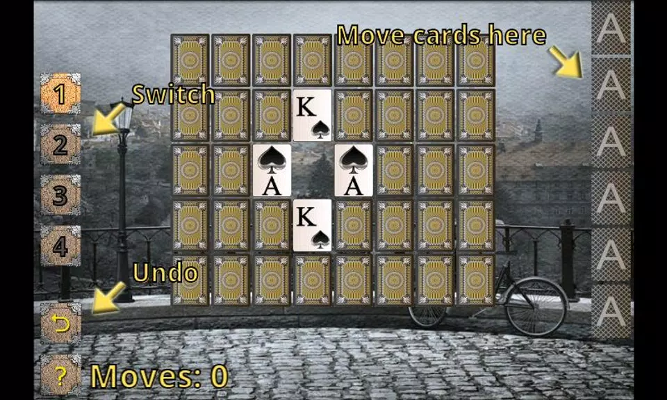 Brick Spider Solitaire HD screenshot