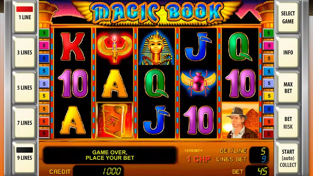Casino Magic Book Slots Machines screenshot