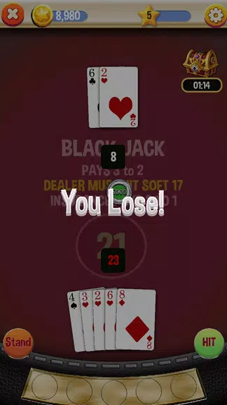 Black Jack Euphoria screenshot