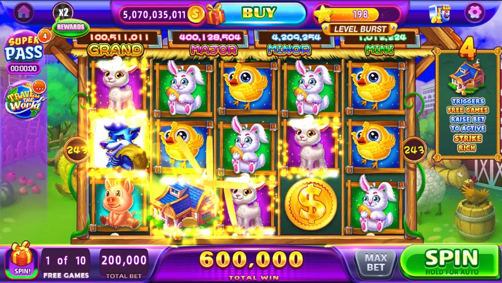 Cash Storm-Casino Slot Machine screenshot