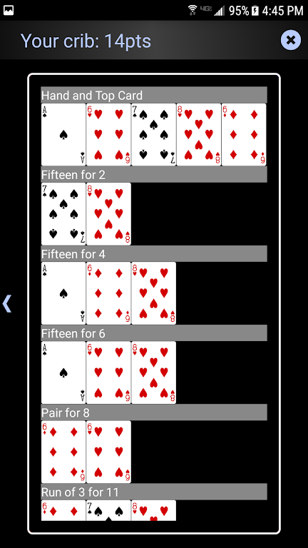 Grandpas Cribbage screenshot