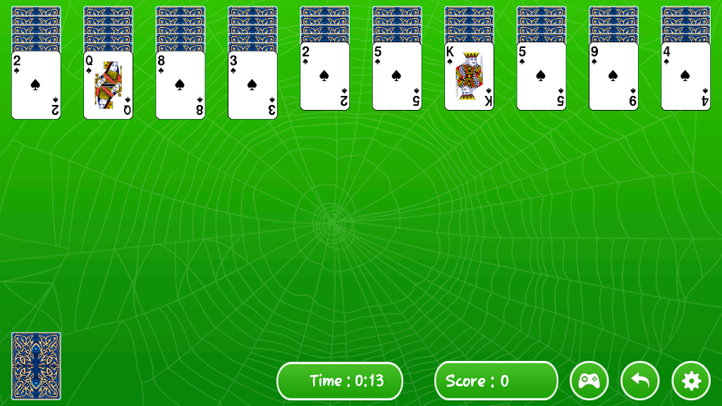 Solitario Spider screenshot