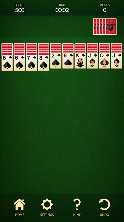 Spider Solitaire: Card Game screenshot