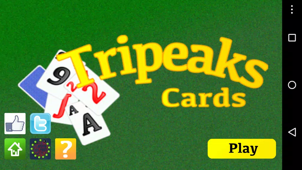 Tripeaks Cards Pyramid screenshot