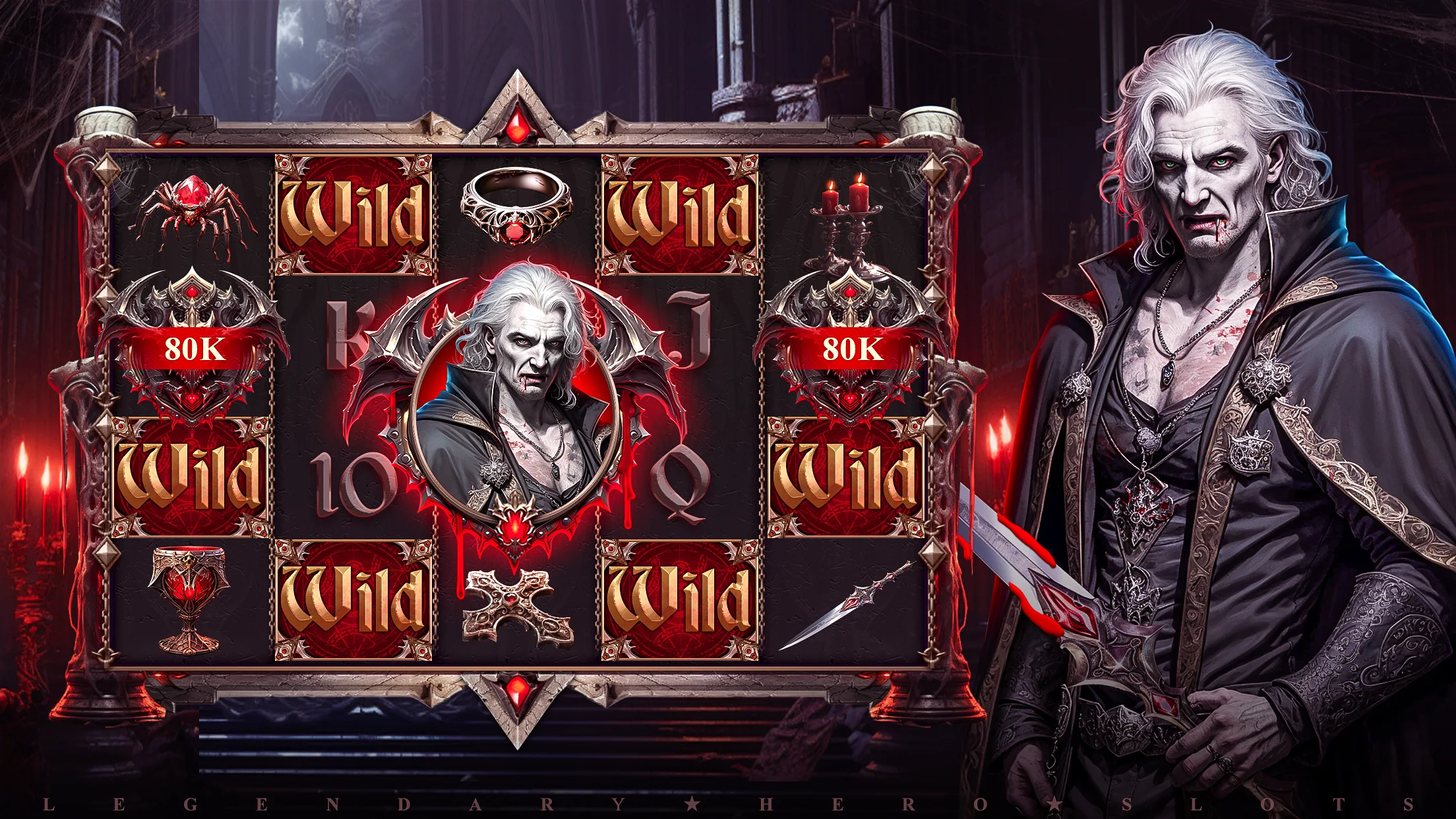 Legendary Hero Slots - Casino Mod screenshot