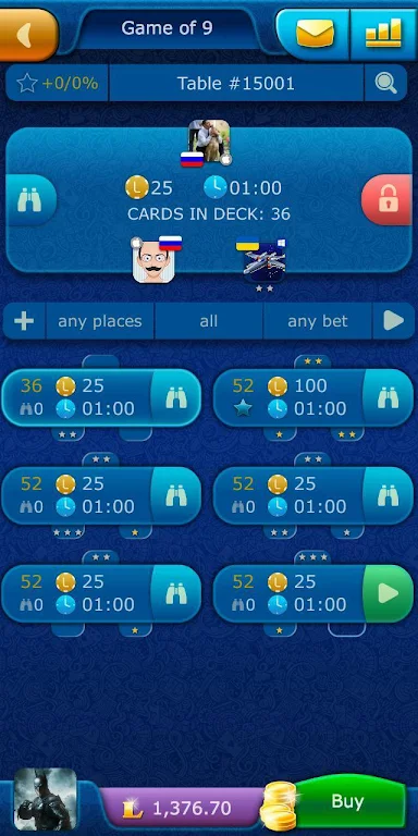 Joker LiveGames online screenshot