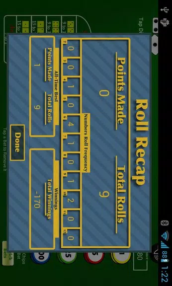 Craps screenshot