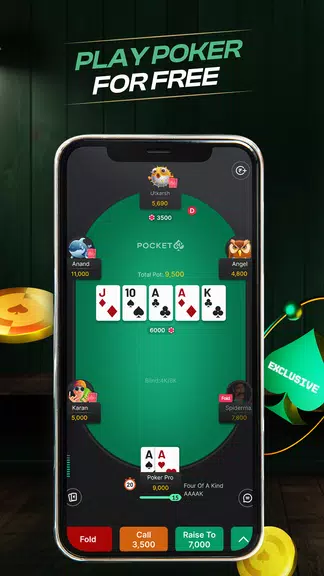 Pocket52 Poker: Texas Holdem screenshot