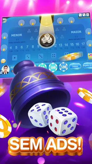 Jogo de dados online - Sic Bo screenshot