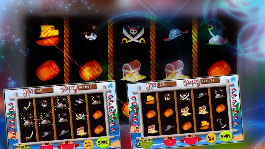Carribean Slots Pirates Casino screenshot