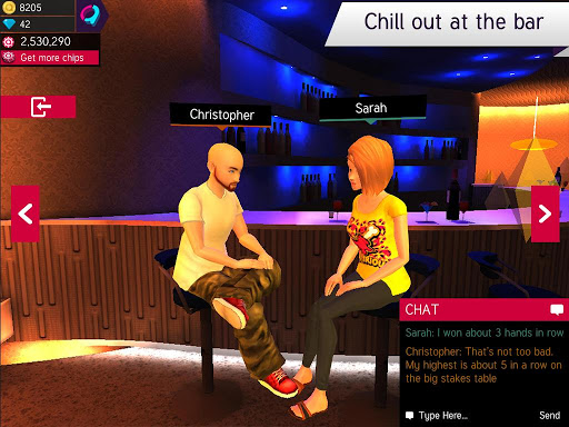 Avakin Poker - 3D Social Club screenshot