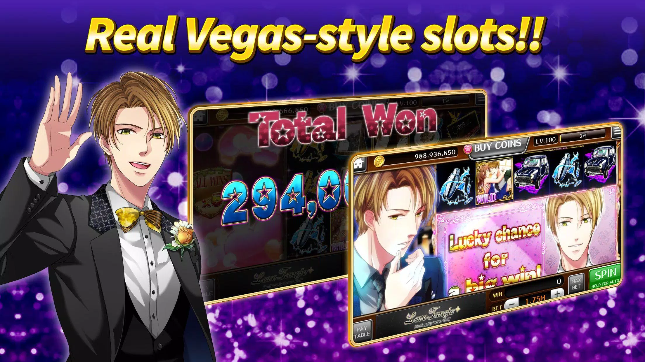 Win His Heart Slots - Casino Slot Machine screenshot