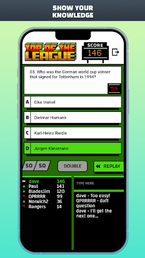 TOTL Football Quiz screenshot
