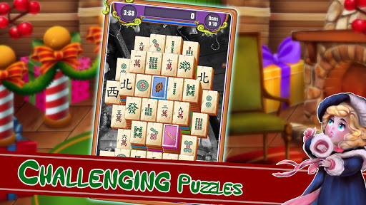 Christmas Mahjong Solitaire: Holiday Fun screenshot