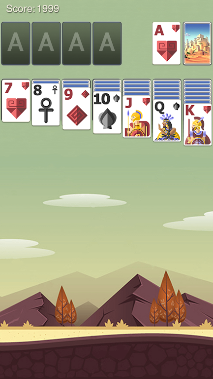 Solitaire Ancient Fable Theme screenshot