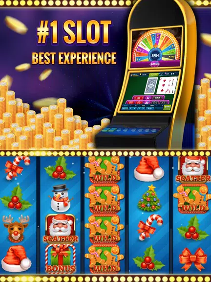 Xmas Slot Machine Vegas Casino screenshot