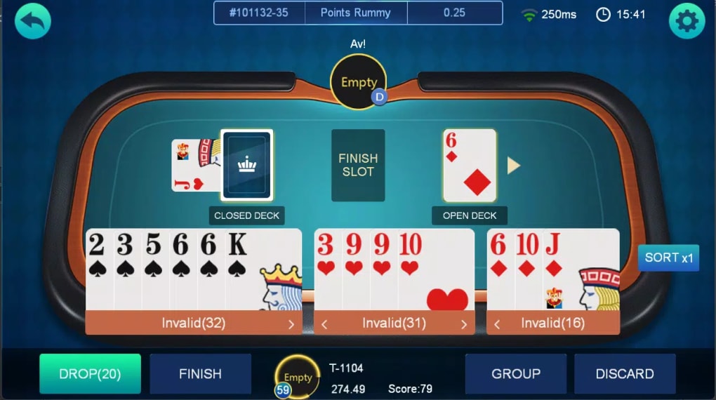 JoyRummy screenshot