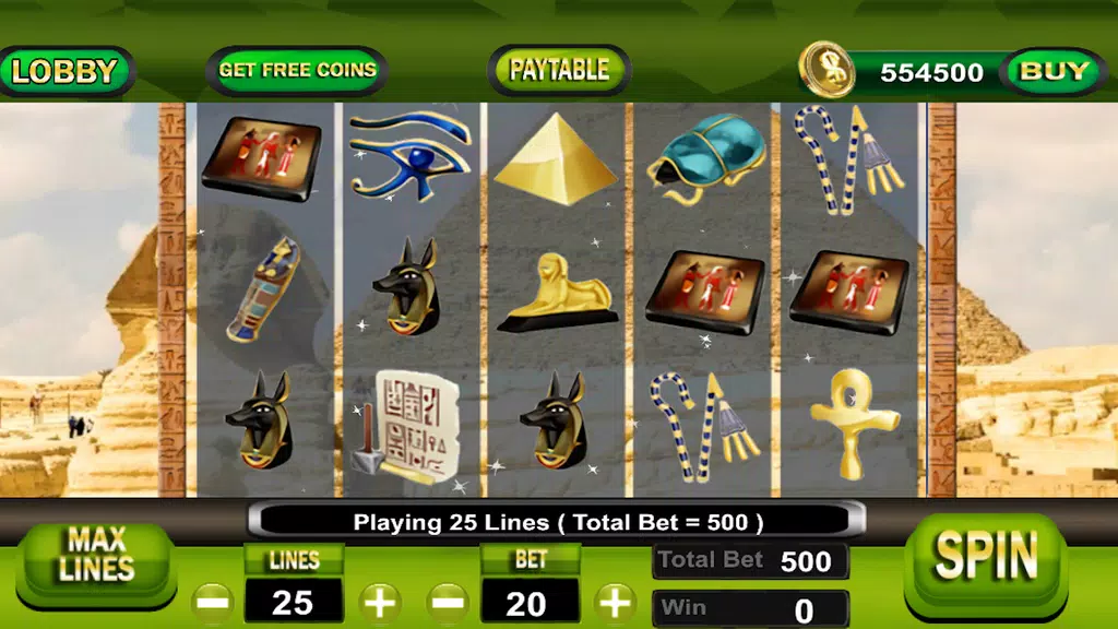 Pharaoh Hot Slots Casino 2 APK screenshot