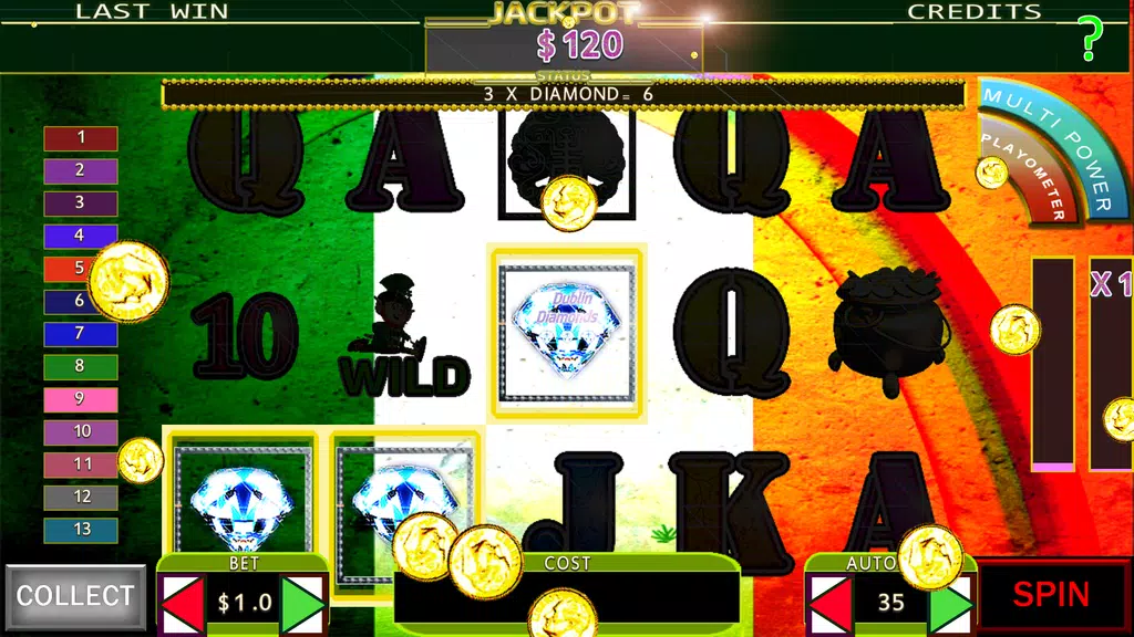 Dublin Diamonds: irish slots screenshot
