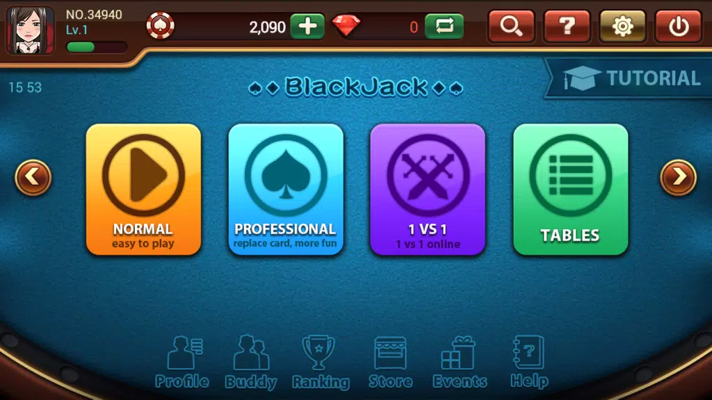 Happy BlackJack screenshot