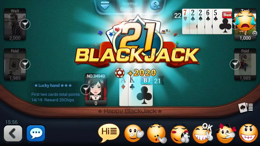Happy BlackJack screenshot