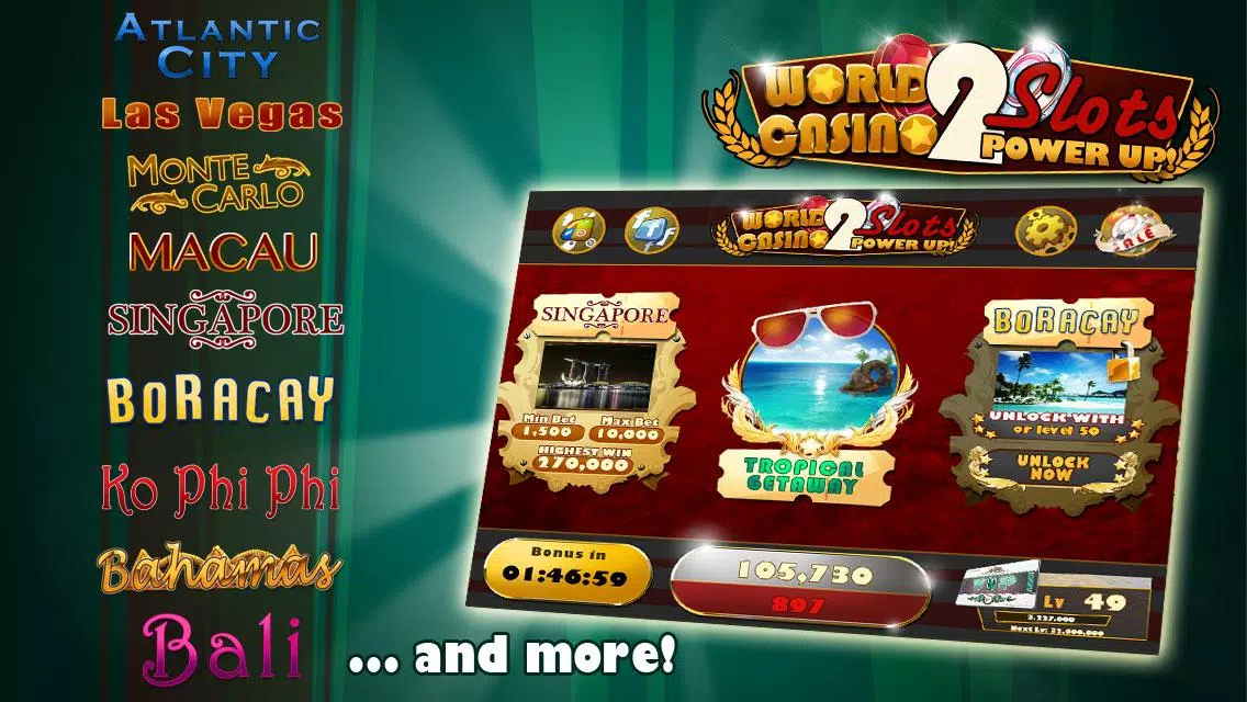 Slots Power Up 2 World Casino APK screenshot