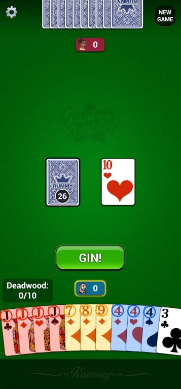 Gin Rummy Classic Card Game screenshot