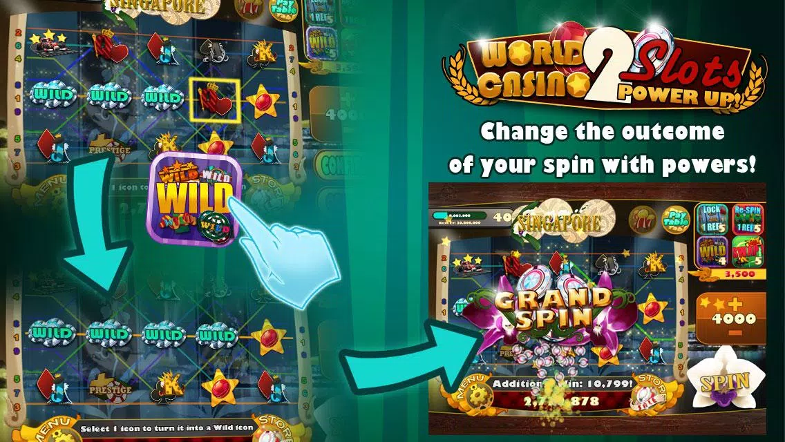 Slots Power Up 2 World Casino APK screenshot