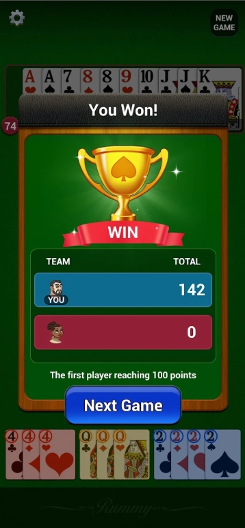 Gin Rummy Classic Card Game screenshot