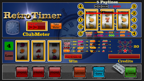 slot machine Retro Timer SE screenshot