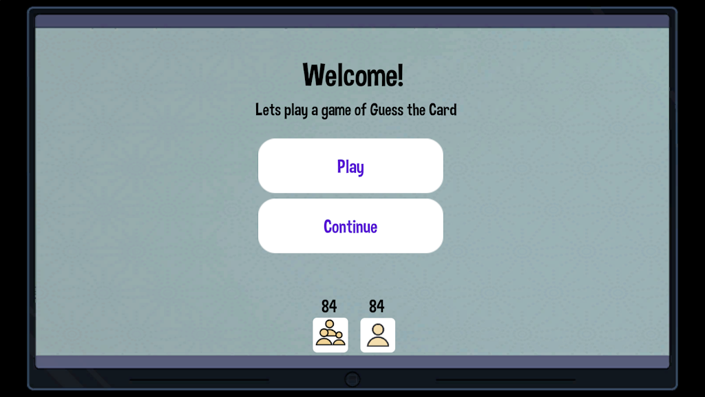 Guess the Card APK screenshot