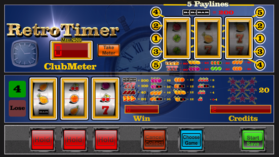 slot machine Retro Timer SE screenshot