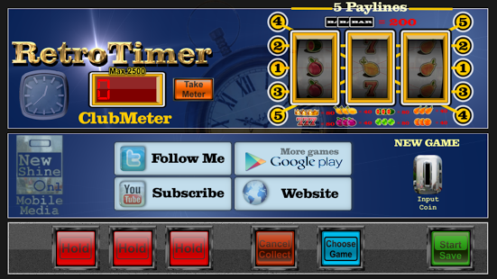 slot machine Retro Timer SE screenshot