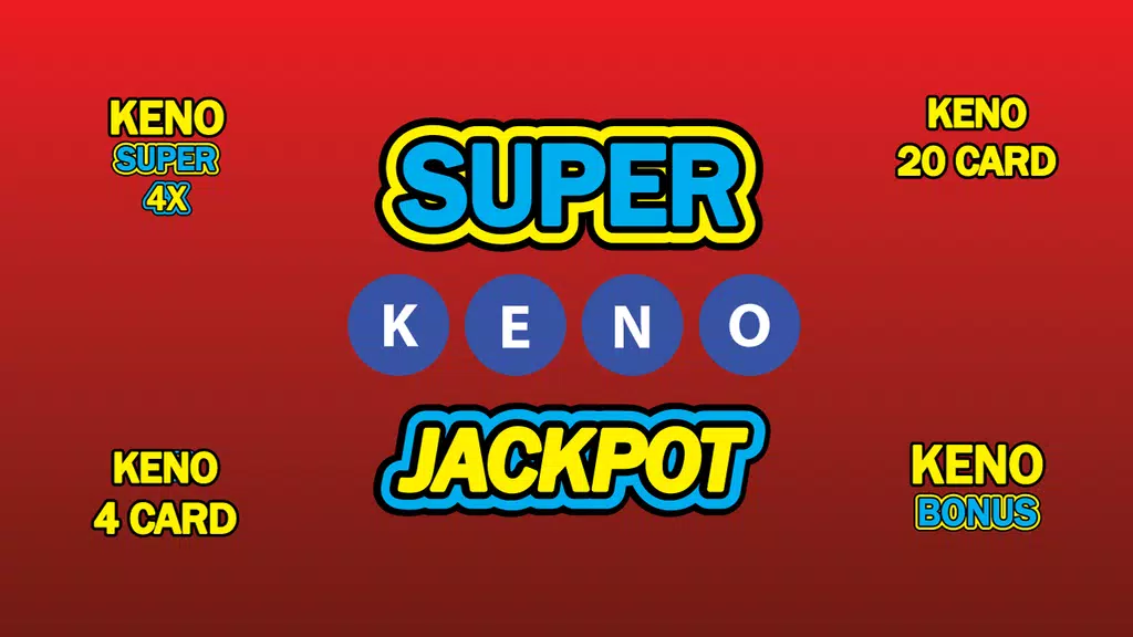 Keno Super Jackpot screenshot