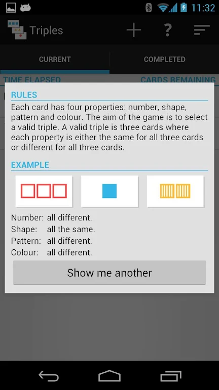 Triples screenshot