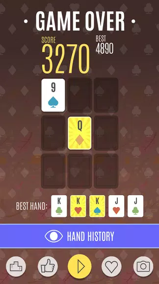 Sage Solitaire Poker screenshot