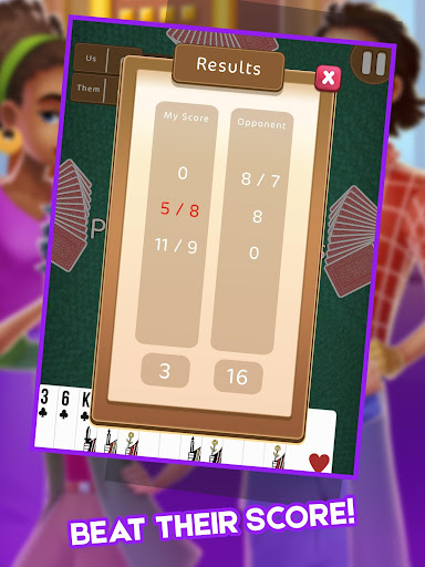 Tarneeb Online screenshot